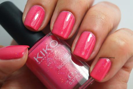 Pink, pink, pink - Kiko 504 Pearly Glaze Pink