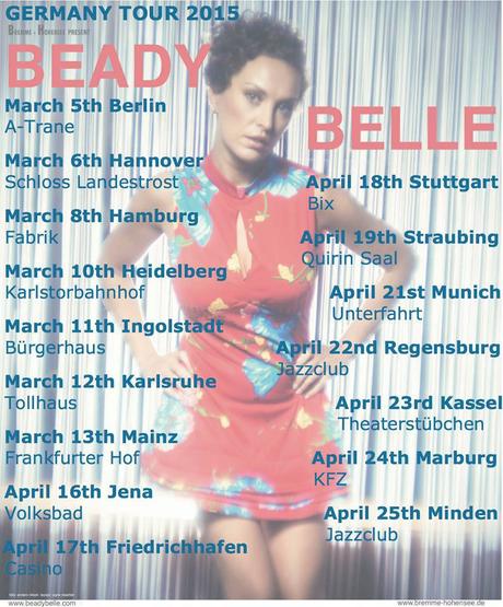 beady belle germany tour 2015