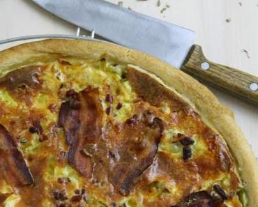Quiche Lorraine mit Baconstreifen
