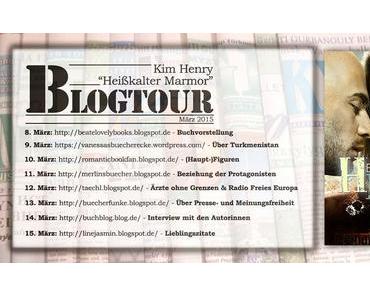 [Blogtour] Ankündigung zur Blogtour "Heißkalter Marmor" von Kim Henry