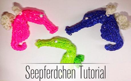 Rainbow Loom 3D Seepferdchen by KuemaTutorials