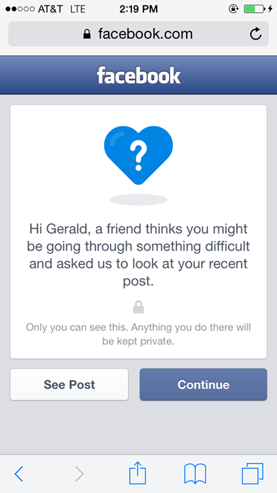 Facebook will Leben retten mit neuer Feedbackfunktion