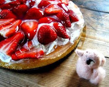 Montag - recipe - Erdbeerkuchen