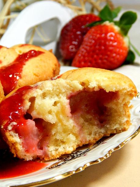 Pancake Strawberry Cakes