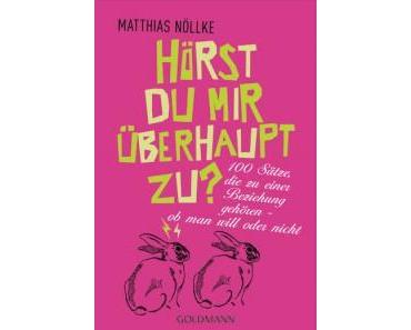 Hoerst Du mir ueberhaupt zu – Buchrezension