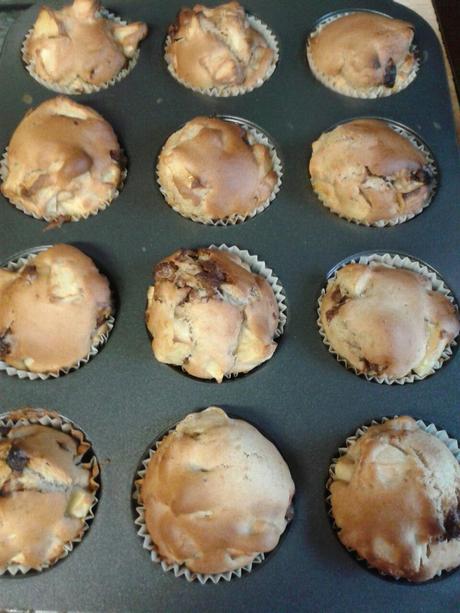 Apfel-Zimt-Muffins