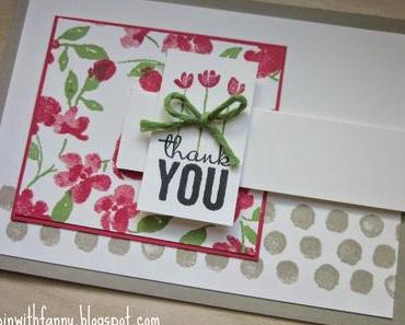 MtS #63: ThankYou-Kärtchen mit Painted Petals