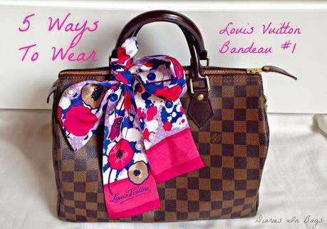 5 Ways To Wear #1 - Louis Vuitton Bandeau #1