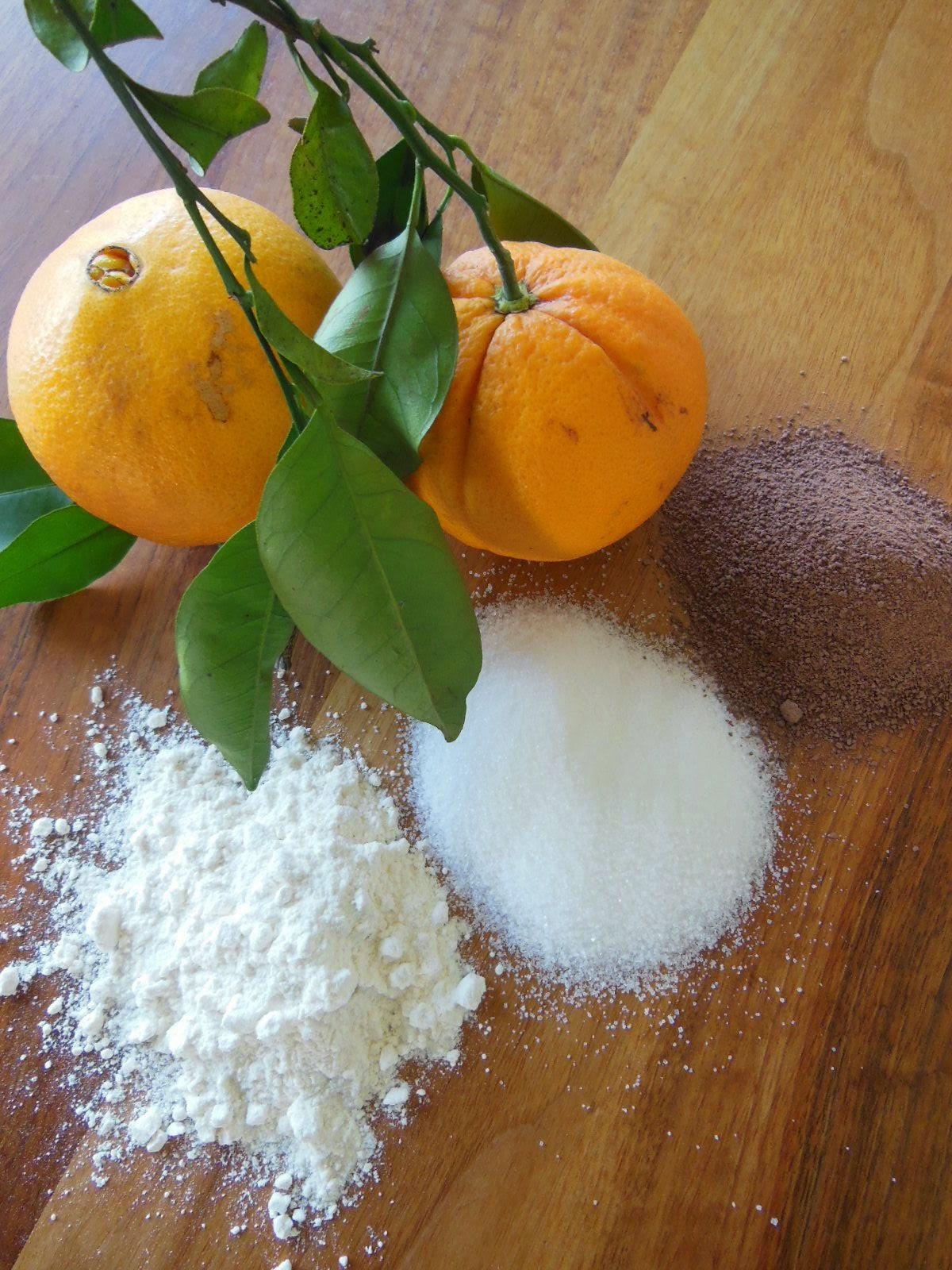 Orangen-Cake mit Fleur de sel Schoko-Glasur vegan