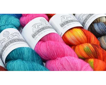 Passend zum aktuellen Wetter – wieder lieferbar: Sonnenstrahl Lace der Drachenwolle