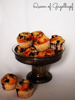 Heidelbeer Muffins mit weißer Schokolade ! I LUV IT