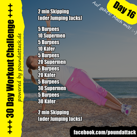 30 Day Workout Challenge – Day 16