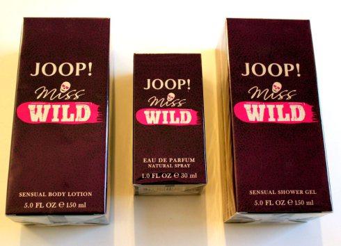 JOOP Miss Wild Parfum, Bodylotion und Duschgel (Advenntskalendergewinn von Parfümerie Pieper)