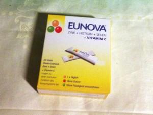 EUNOVA Zink + Histidin + Selen+ Vitamin C