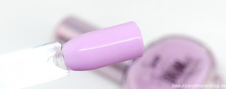p2 LE “Just dream like” - Review - spring’s fav nail polish 040 lilac joy swatch