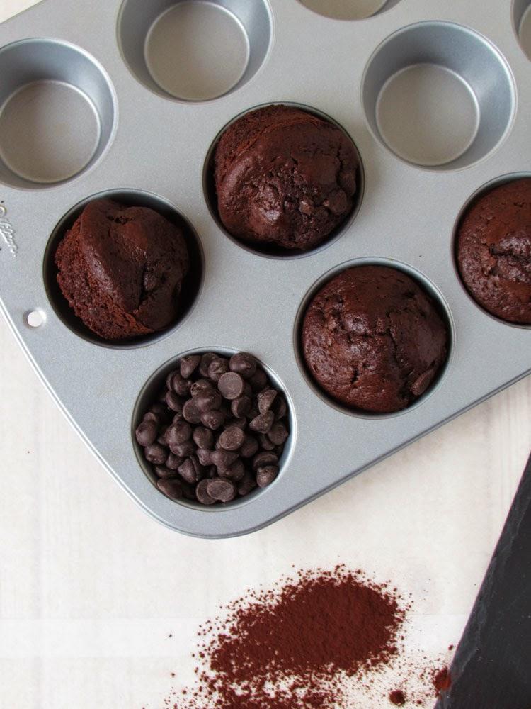 Darkness overload - Double Chocolate Muffins