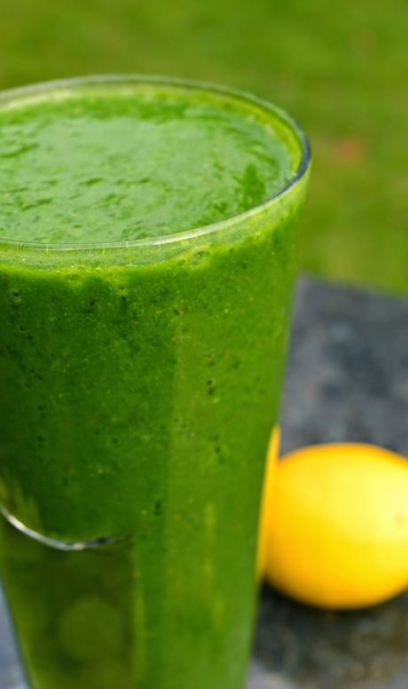 Ein grüner Smoothie, der die Laune hebt