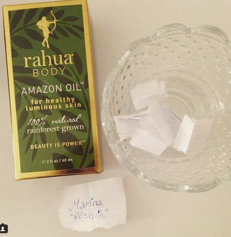 Gewinnspiel Auflösung Rahua Amazon Oil