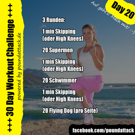 30 Day Workout Challenge – Day 20