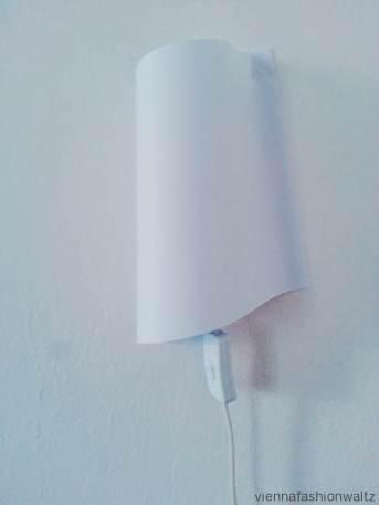 DIY – Wandlampe aus einem Blatt Papier