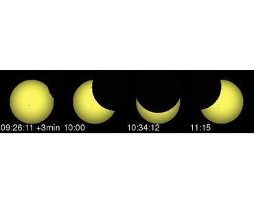 Brillen für die Sonnenfinsternis