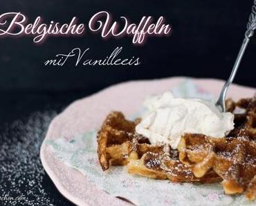 Belgische Waffeln mit Vanilleeis – Göttlich!!!!