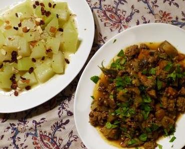 Kheema-Danshag, Kokos-Kohlrabi und Kokosmilch-DIY