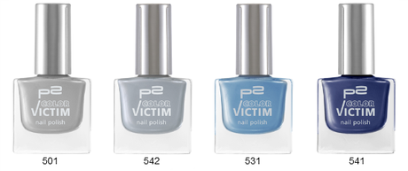 p2 color victim nail polish Gruppenbild