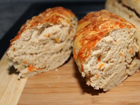 Möhren-Dinkelbrotstangen