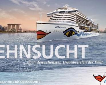 AIDA Cruises bietet erstmalig an "Wintermärchen mit Polarlichtern & Azoren - Archipel" - Neuer Katalog!