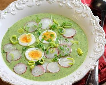 Frühlings-Kräutersuppe
