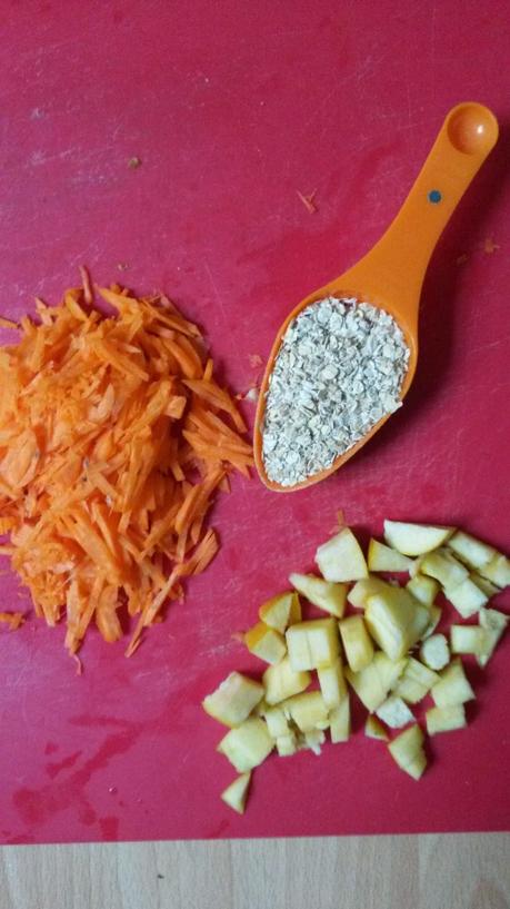 Gemüse zum Frühstück: Karotte-Apfel-Porridge