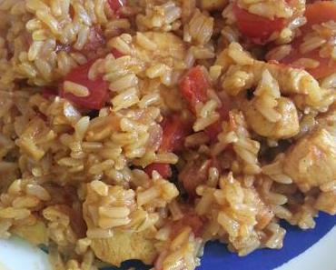 Reispfanne -schnell und lecker