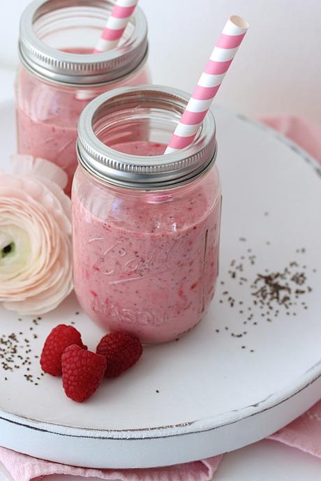 Himbeer-Chia-Smoothie