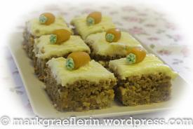 Granny’s Carrot Cake Squares with Cream Cheese Topping