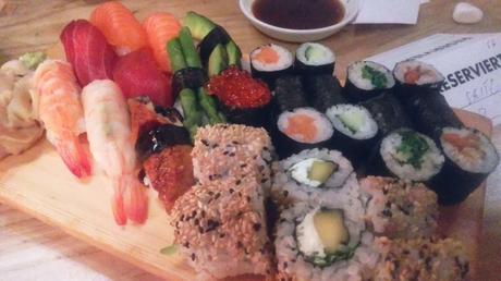 Sushi+Soul Sushiplatte