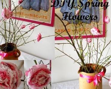 DIY Blumen Frühlingsdeko