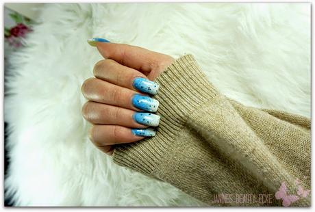 Nails Of the Day Ombre Nails Blue