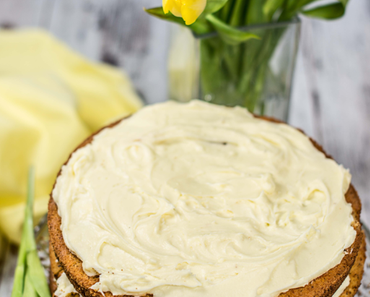 Karottentorte mit Vanillecreme