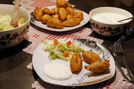 Krups Prep and Cook - Kabeljau-Kroketten und Dip