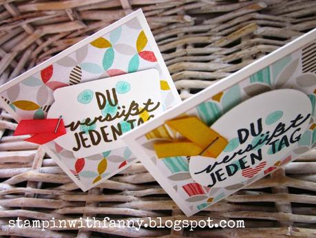 SAB-Minikärtchen für meine Sammelbesteller