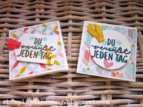 SAB-Minikärtchen für meine Sammelbesteller