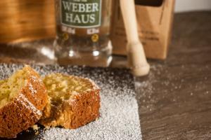 Maiskuchen mit Cachaça und Limette