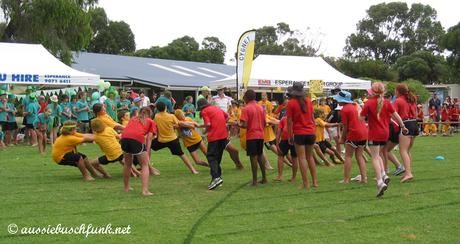 Sportskarneval in australischen Schulen