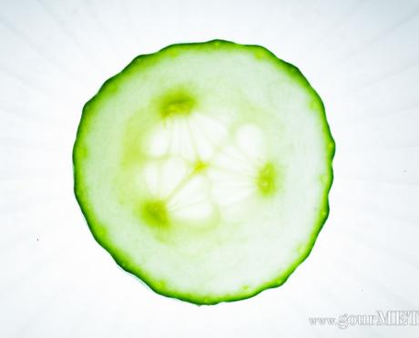Einfacher grüner Smoothie mit Spinat