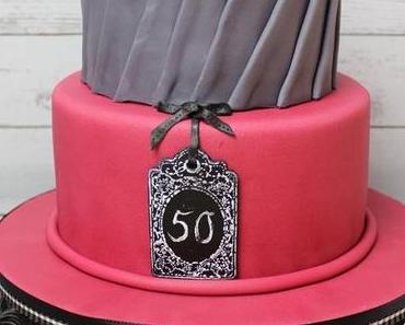 Ein Tanzschuh für die Geburtstagstorte