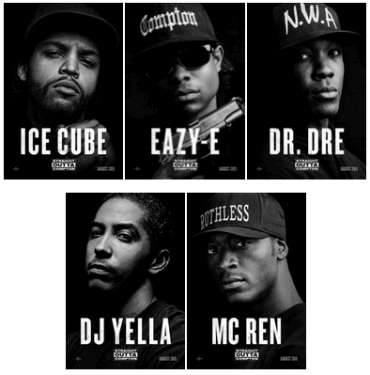 STRAIGHT OUTTA COMPTON - Teaser Poster