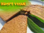 veganes seitan und tofusteak