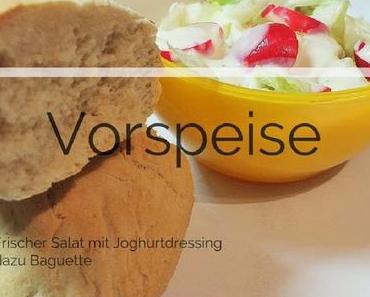 Ein Menü aus dem Prep & Cook