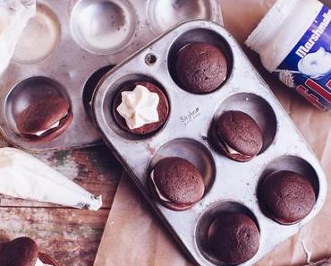 Whoop whoop – Whoopie Pies mit Schoko & Marshmallow Fluff
